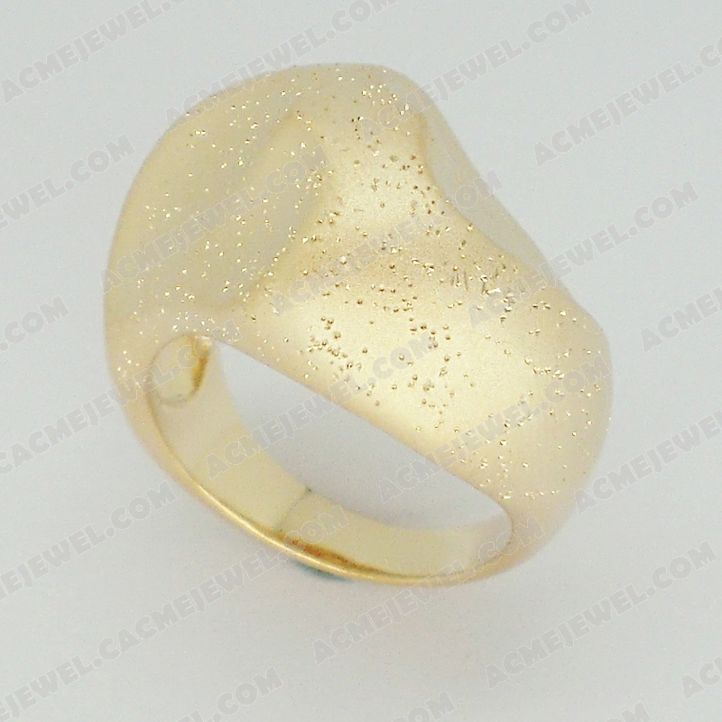 Rings Brass Matt / Sparkling / Shiny Gold