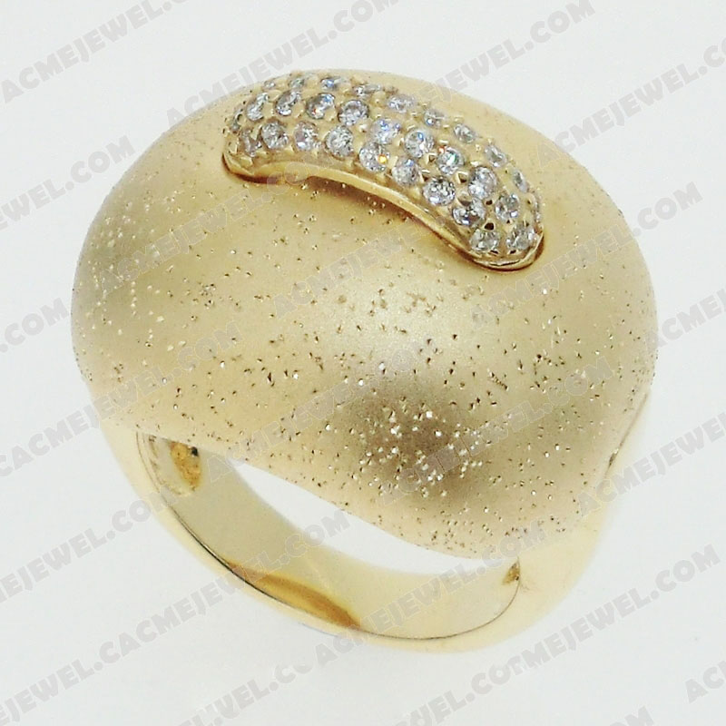 Rings Brass Matt / Sparkling / Shiny Gold