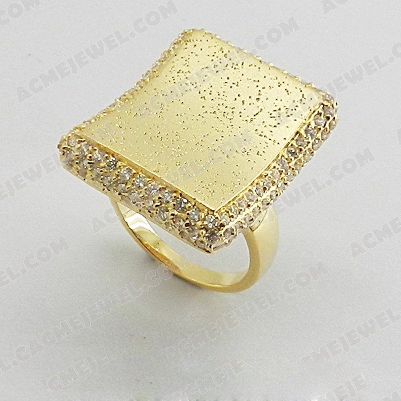 Rings Brass Matt / Sparkling / Shiny Gold
