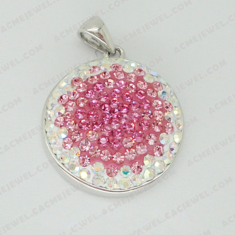 Pendants Brass Shiny Rhodium