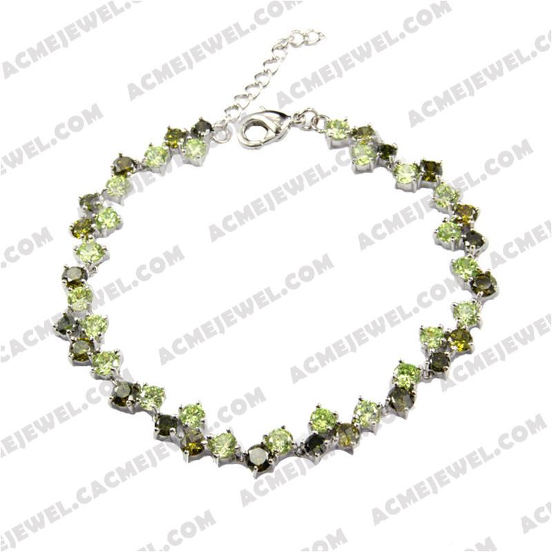 Bracelets & Bangles 925 Sterling Silver  Rhodium 