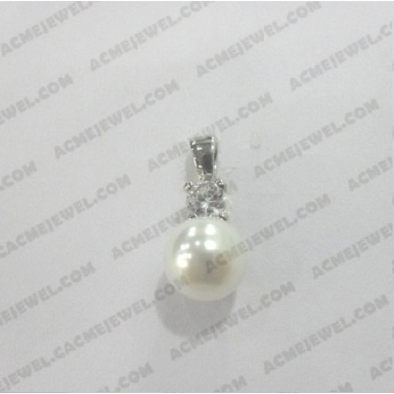 Fashion Jewellery Alloy  Imitation rhodium plating
