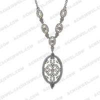   Necklace 925 Sterling Silver  Black rhodium plating
