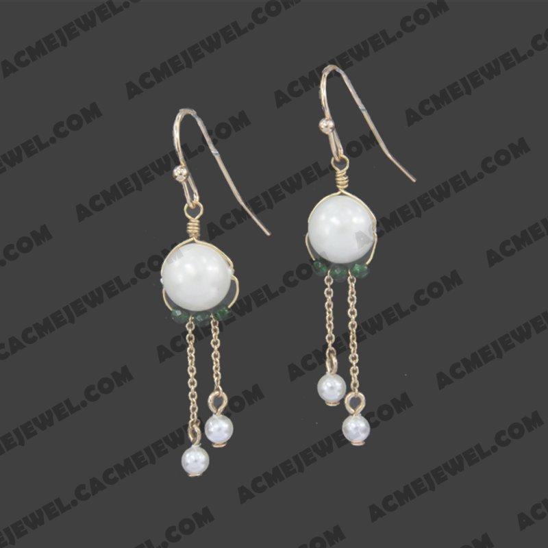 Earrings 925 sterling silver   Gold 