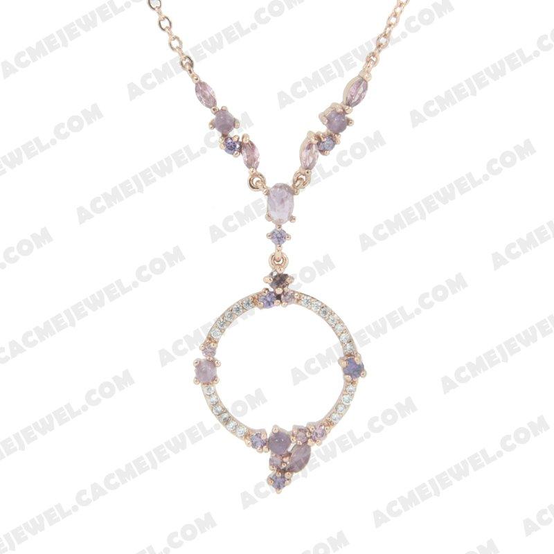 Necklace 925 Sterling Silver  Rose gold