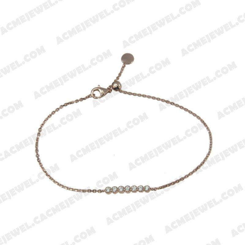 Bracelets & Bangles 925 Sterling Silver  Rose gold