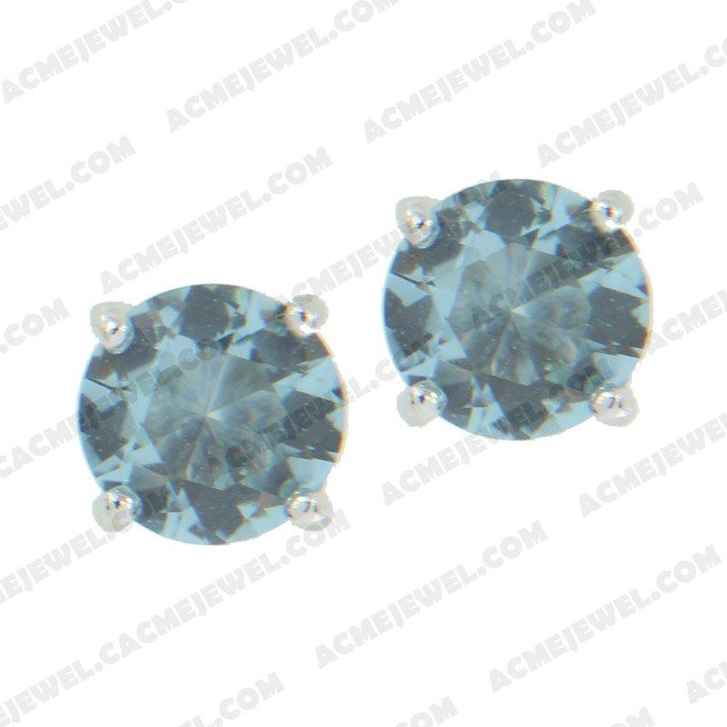 Earrings 925 sterling silver   Rhodium 