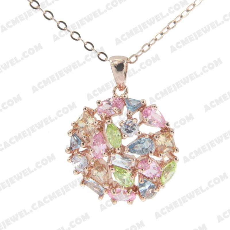 Pendants 925 sterling silver   Rose gold 